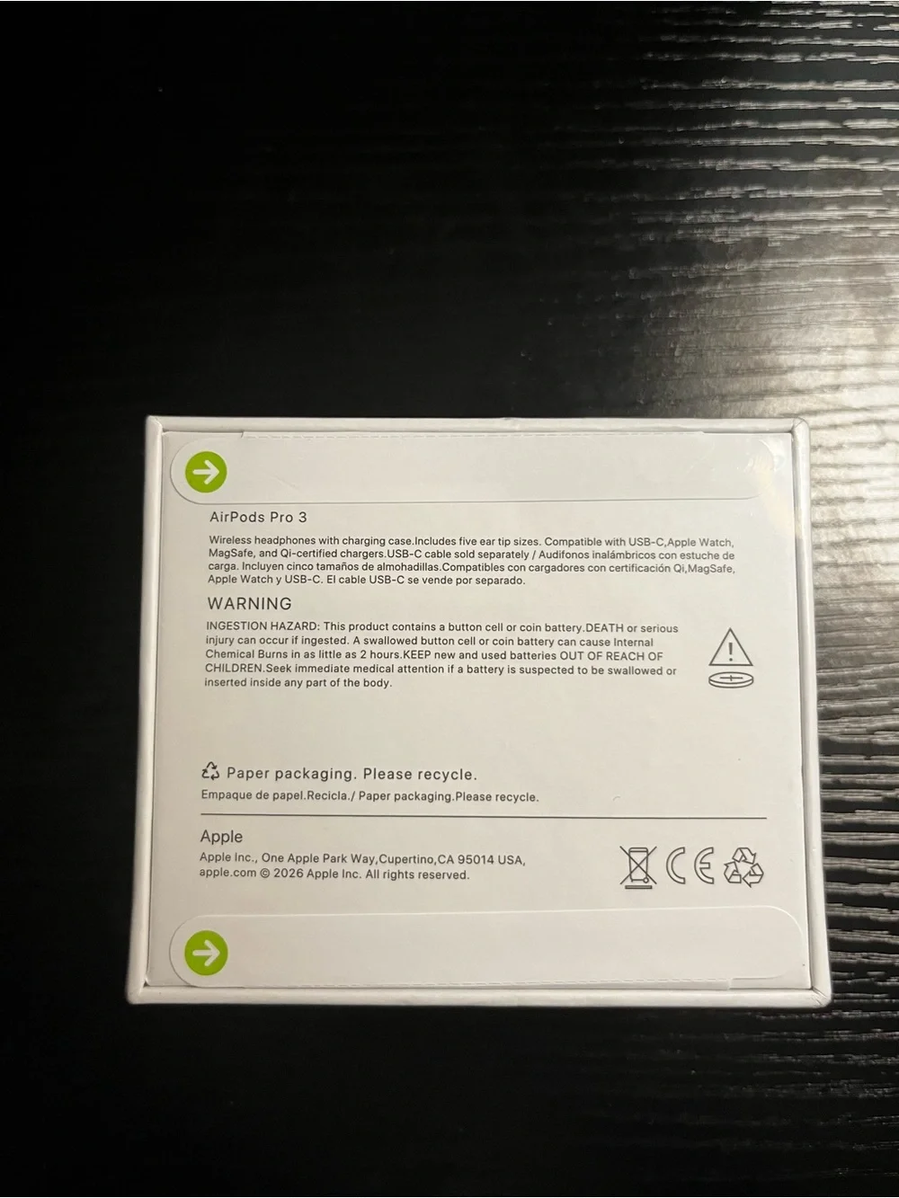 Apple Air Pod Pro 3 ANC